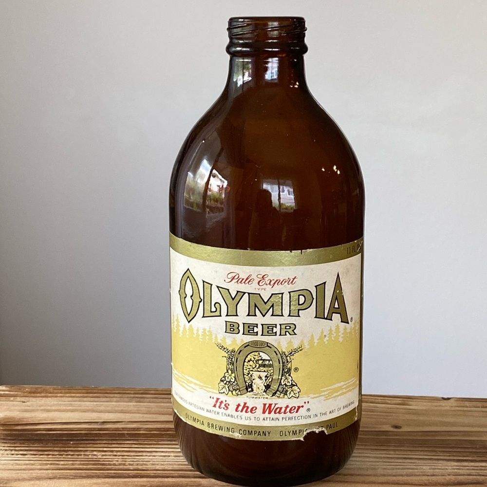 Vintage Olympia Beer 11oz Bottle